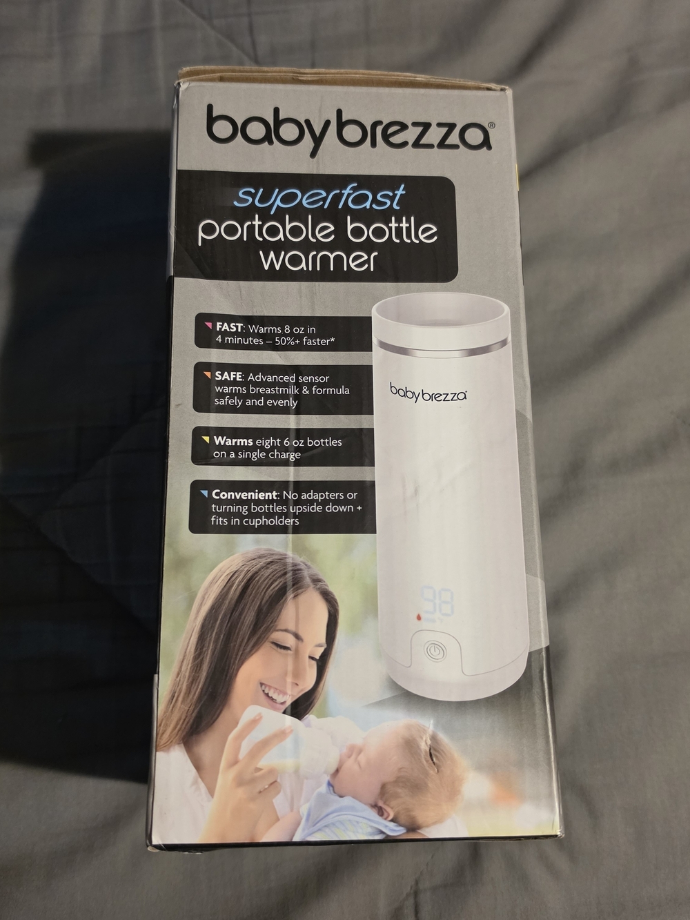 babybrezza White SuperFast Portable Bottle Warmer